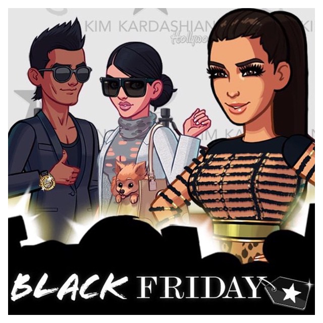 Who shopped on Black Friday??? #DealsAllWeekend #KimKardashianGame...