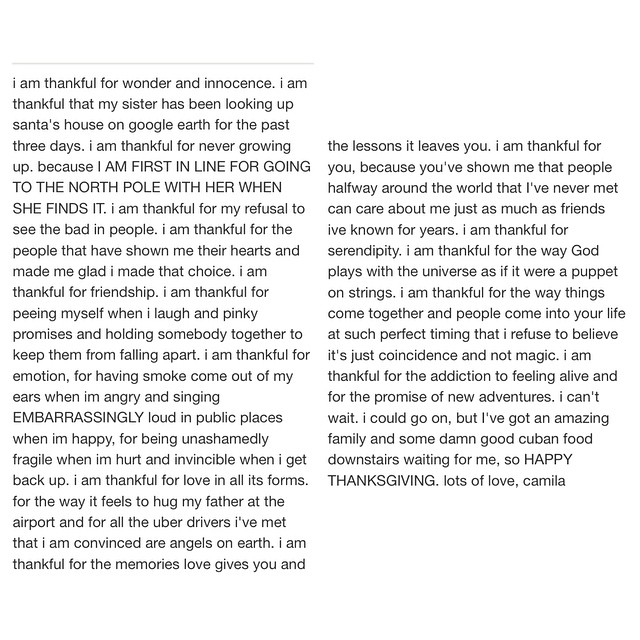 i wrote something!!! happy thanksgiving, lots of love xx...