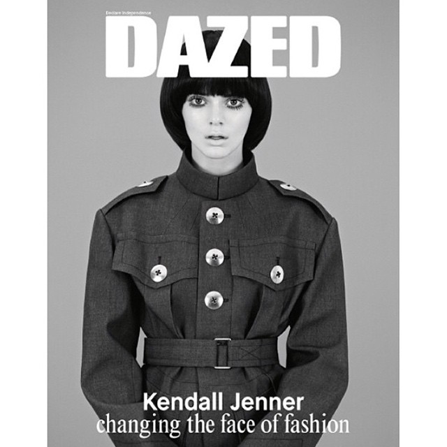 This cover of @kendalljenner for @dazedmagazine is so cool!!! ...