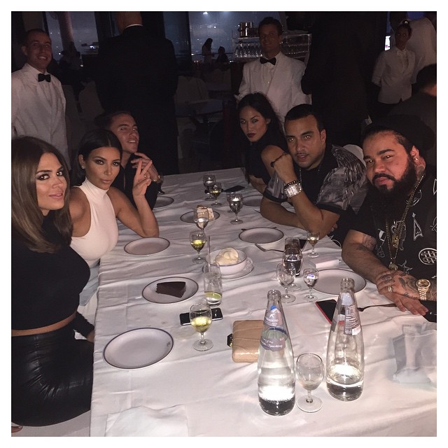 Dinner with the crew #Cipriani #AbuDhabi...