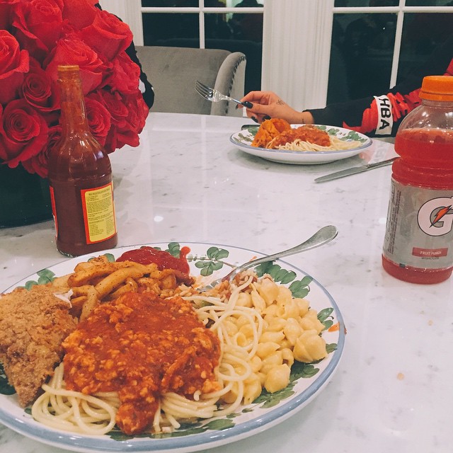 Dinner @ Khloes ...