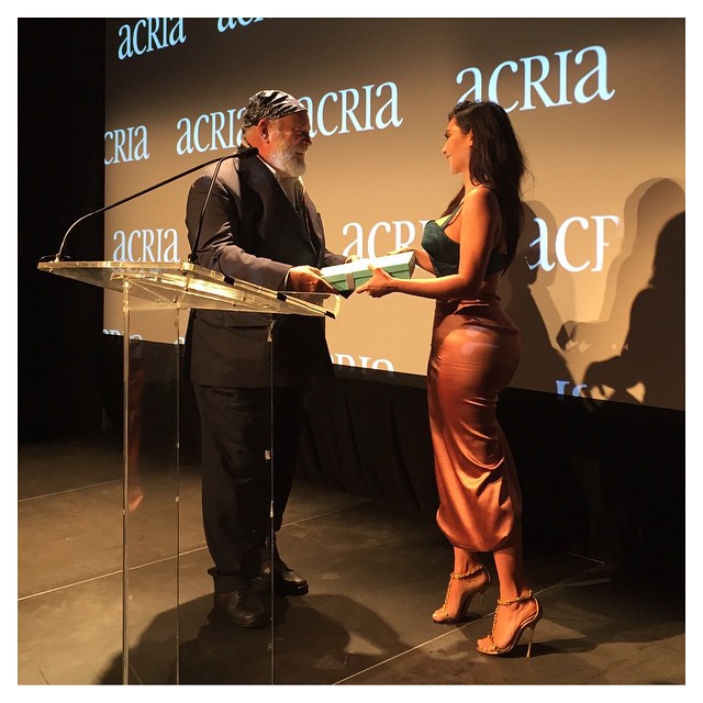 Was such an honor to give my dear friend Bruce Webber the Artists Ending AIDS aw...