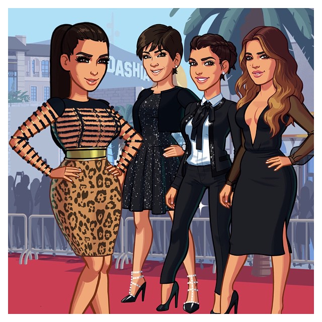 It's a family affair! So excited you can now play with all of us now! ;-) #KimKa...