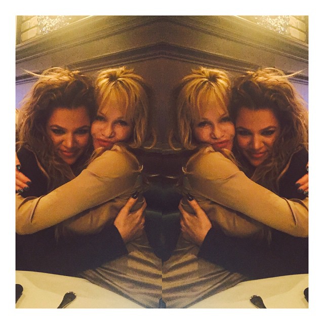 I couldn't be more obsessed with @melanie_griffith57!!! Go follow her sweet soul...