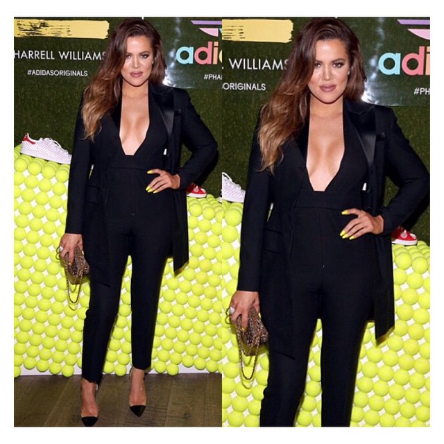 Last nights look: Jumpsuit: Gucci, blazer: Richard Tyler (I stole this from my m...