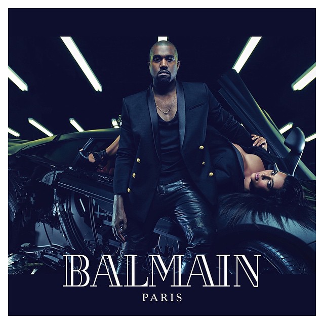 Love this pic from our Balmain shoot! Thank you @olivier_rousteing  and @balmain...