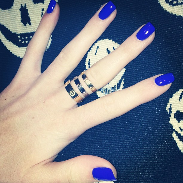 Blue ...