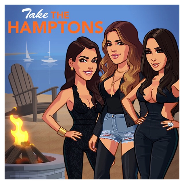 Kourtney, Kim & Khloe Take the Hamptons!!! Get the new update now! #KimKardashia...