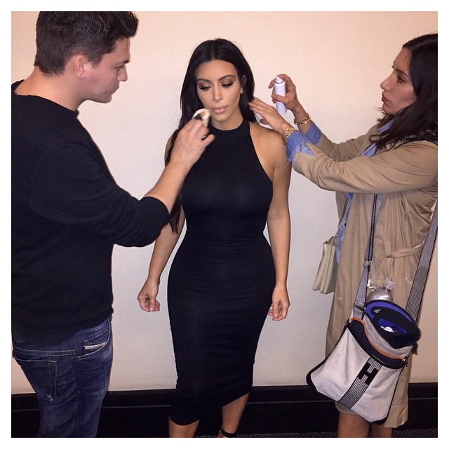 Getting ready for the launch of my new collection for C&A!...