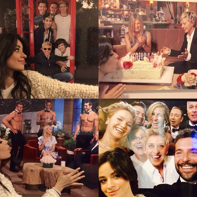 good times with @TheEllenShow . so happy i was there for all these memories. rea...