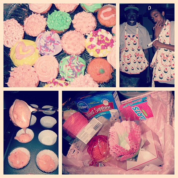 Look! We made cupcakes.. Thank you @colleenb123 for the cupcake making kit! Best...