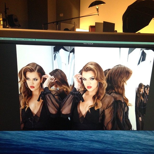 Behind the scenes of our @kbeautyhair campaign shoot....