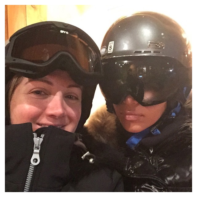 My friends made me wear a helmet skiing and I was not happy about it but feel it...