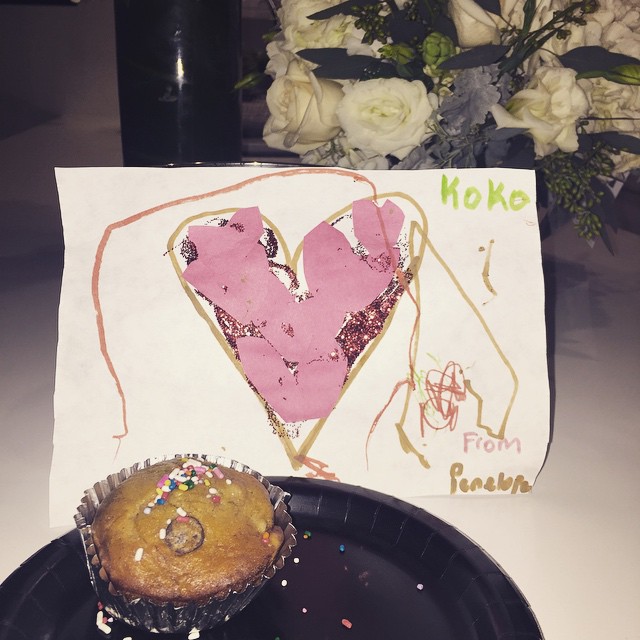 I am finally home and I got the best surprise ever from my little little P!! Cup...