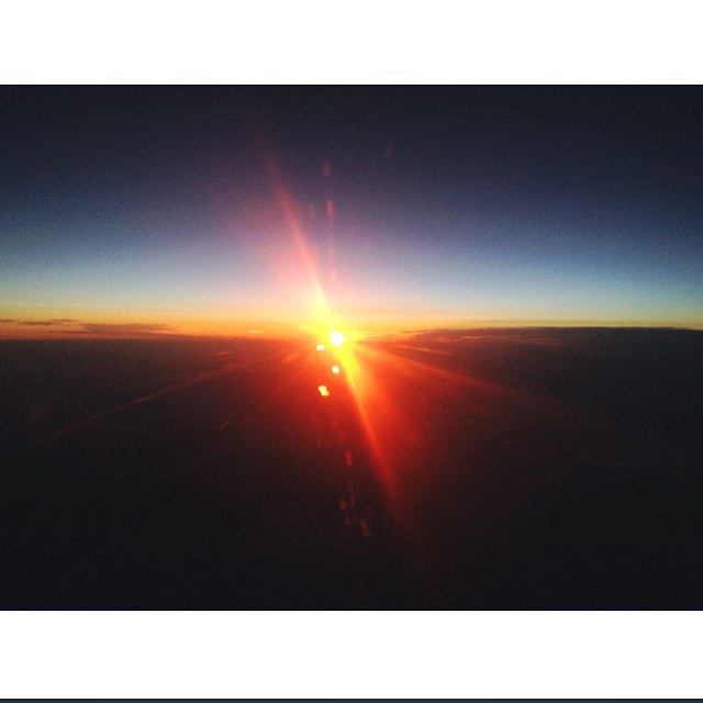 watched the day break from an airplane window // end-of-an-era vibes so hard rn...
