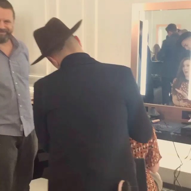 BTS at the @KBeautyHair editor presentation in NYC  starring Mane Masters @oweng...