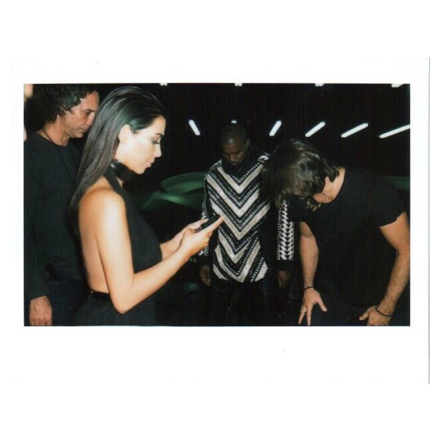 Always on my phone! @balmainparis @mario_sorrent_2...