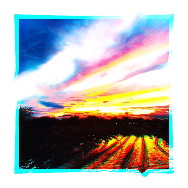 weak for an Arizona sunset...