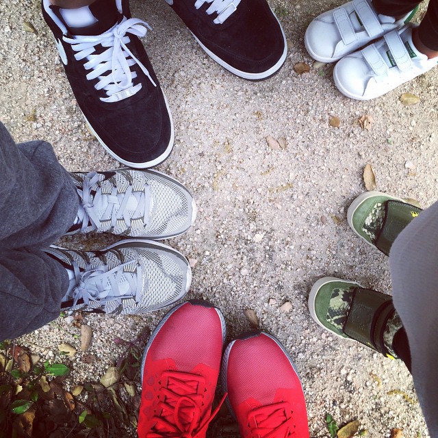 Happy Feet!!! Kourt  Rob  North  Penelope  KoKo...