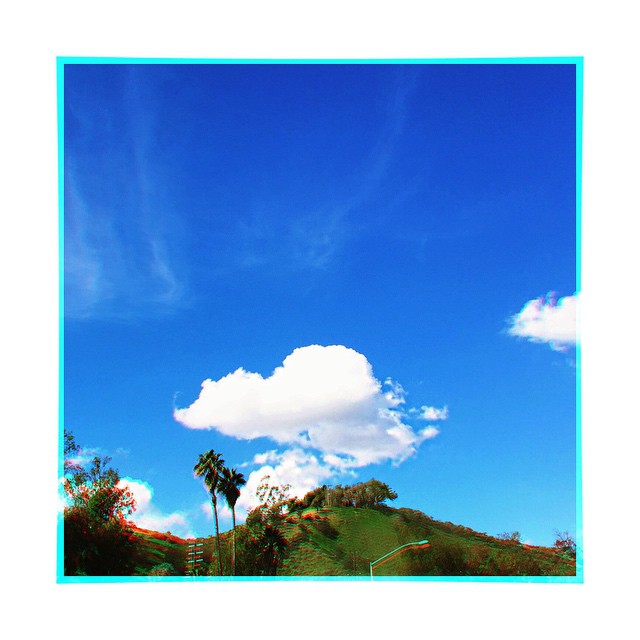 and sometimes the Hollywood Hills look like Hobbiton....