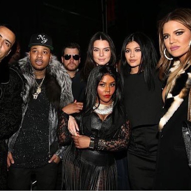 sorry @frenchmontana it was between you or my baby Khlo lol #NYFW ...