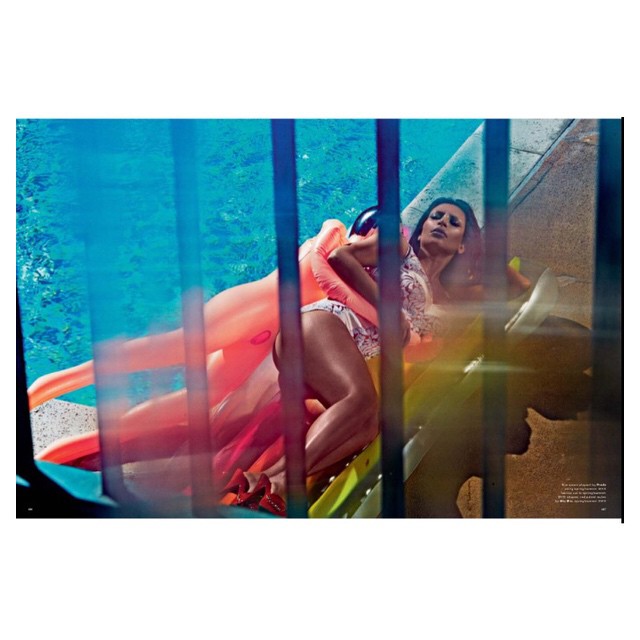 Me & bae by the pool #MotelLife @TheLoveMagazine @stevenkleinstudio @KEGrand @Pr...