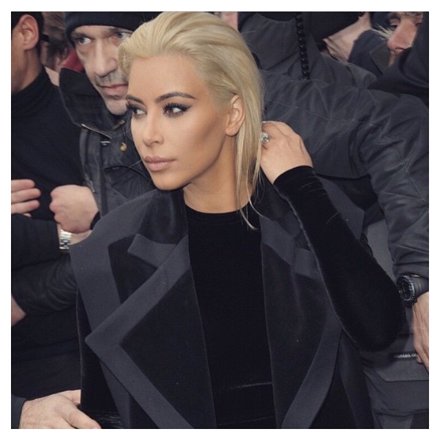 Blonde at Balmain...