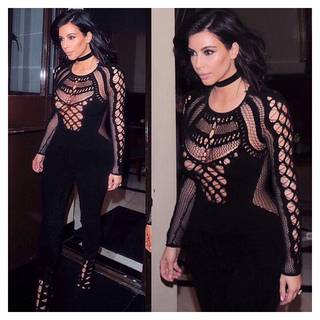 Last nights look- @JulienMacDonald jumpsuit, choker by Lucien Campbell London, A...