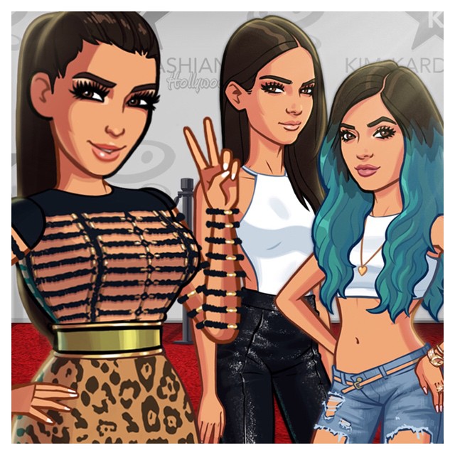 Oh hi girls! Welcome to my world! Get the new update of my game and see @kendall...