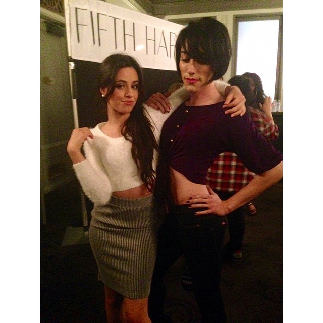 the stunning, confident, magical woman standing next to me is named Camila Joe. ...