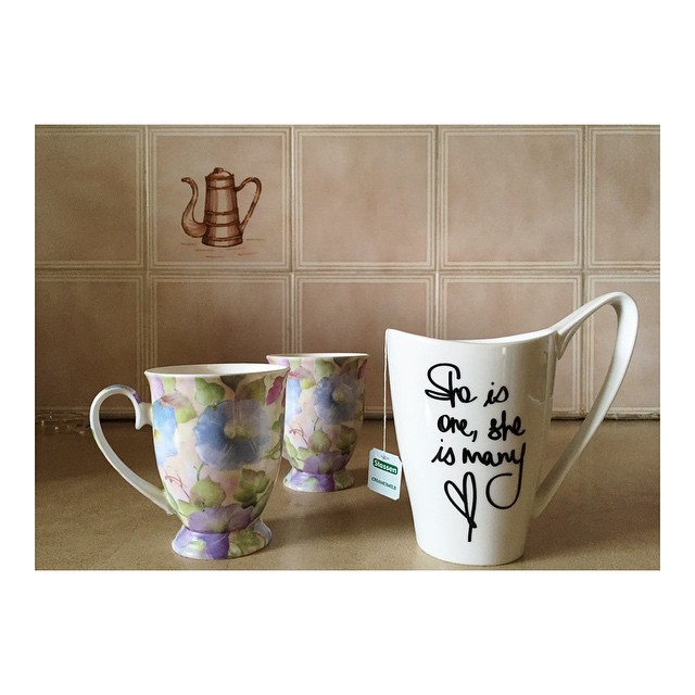 Slumber party becomes tea party || #AdventureInColour...