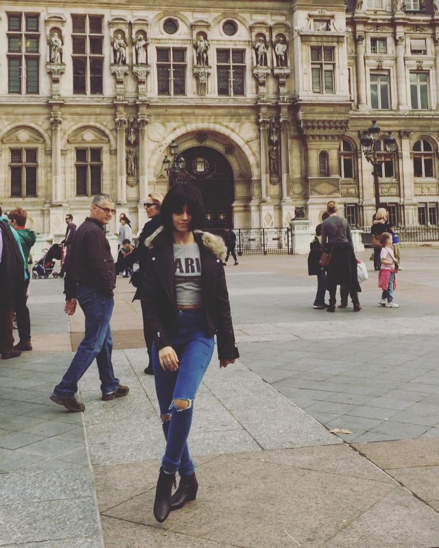 bonjour. this is my French alter ego, camilé. she has no fears, no collection of...