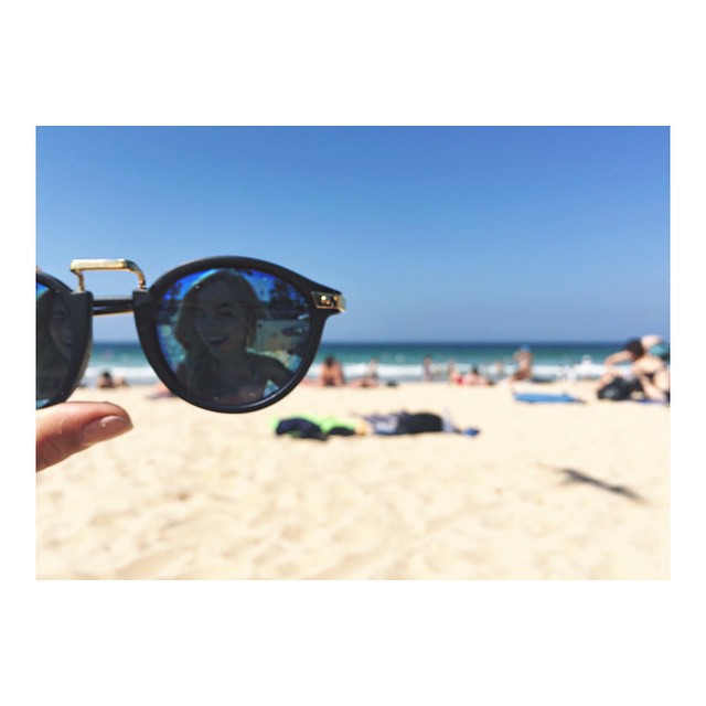 beach selfie || #AdventureInColour...