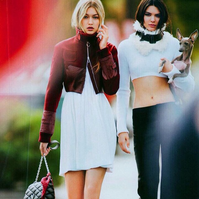 I am so proud and stoked that Kendall & GiGi are in Vogue together and killing t...