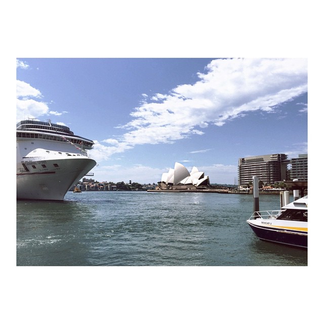 haven't yet deplaned and I'm already homesick for Sydney || #AdventureInColour...