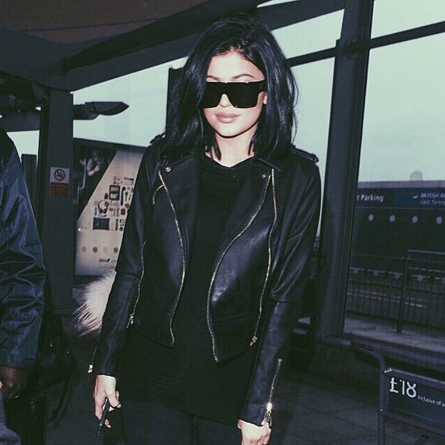 wearing my @houseofcb jacket...