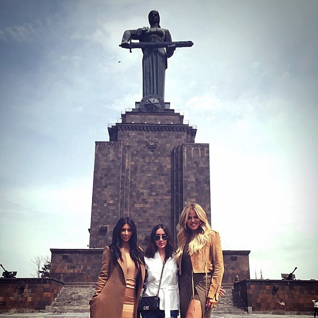 Visiting the Mother Armenia statue today in Yerevan. The Mother Armenia statue s...