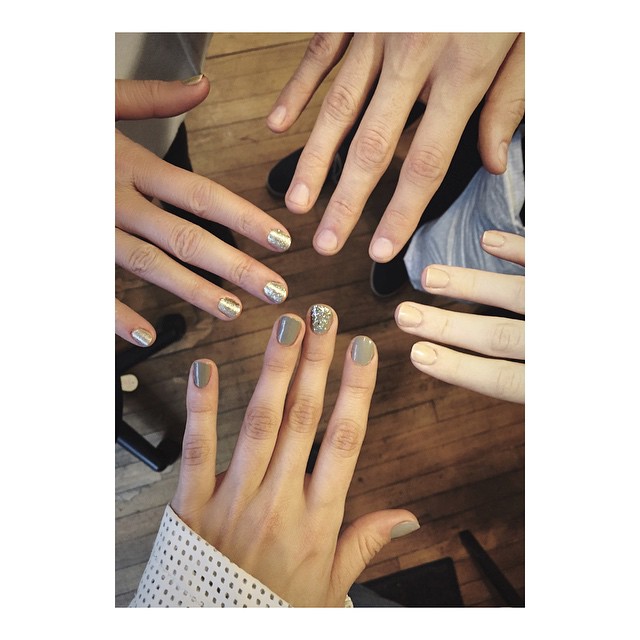A new yorker, a unicorn, a tomboy, and a real boy walk into a nail salon......