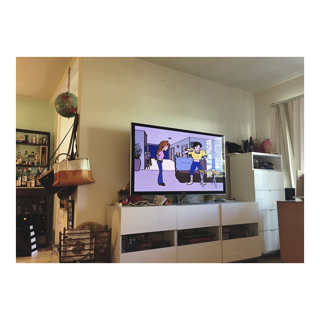 sleepy middays are for Daria + iced coffee...