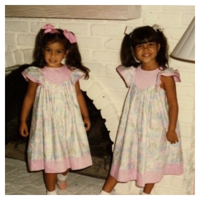 Going thru pics and gonna post a few of Kourtney & I in honor of her birthday!...