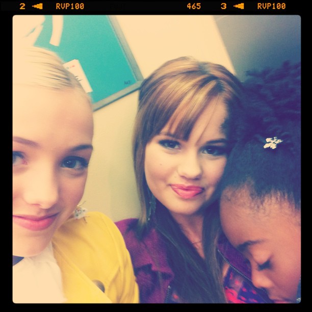 in between takes, Skai takes naps. I'm her pillow....