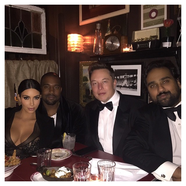 Oh just a few Time 100ers Kimye x @ElonMuskOfficial x Hosain Rahman #AfterParty ...
