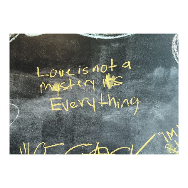 thank u chalkboard wall. thank u truly...