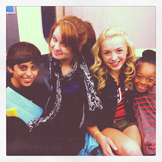 rehearsal snugs with three quarters of the nugs. THREE DAYS. #Jessie...