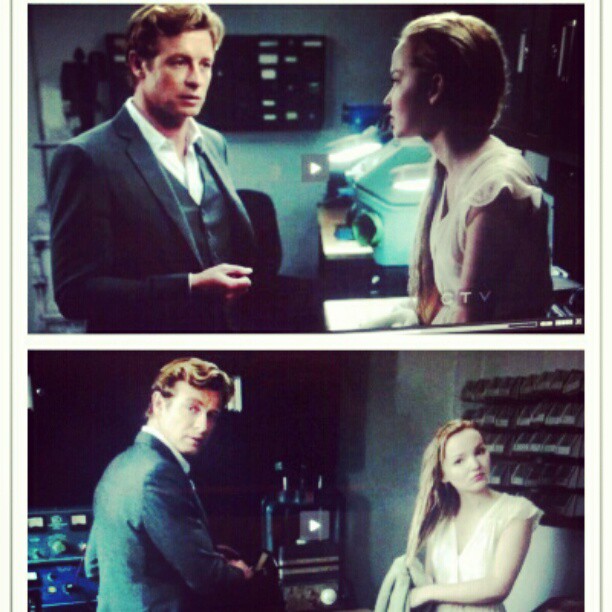 The Mentalist; Charlotte & Patrick Jane....
