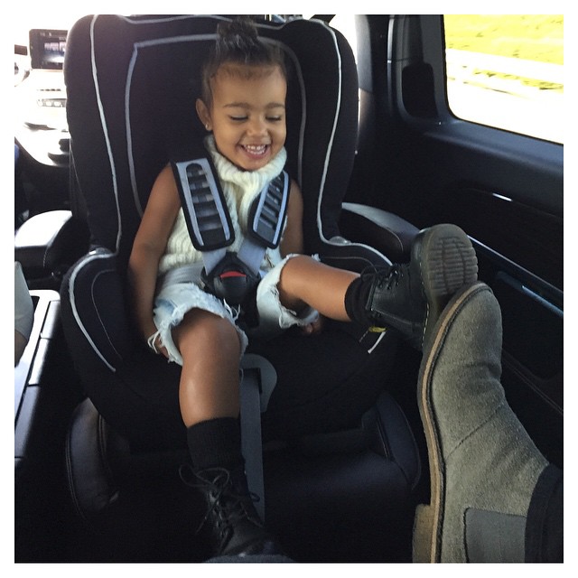 #TBT last week in Armenia! Footsie with daddy!...