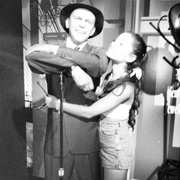 Me & Sinatra #madametussaud's #mylove...