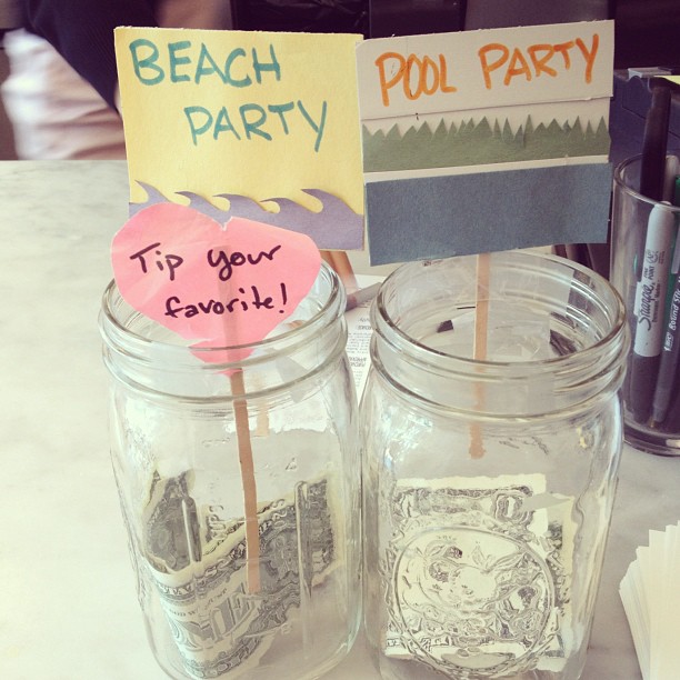 Saw this at the checkout counter at Babycakes, thought it was so cute.. Which on...