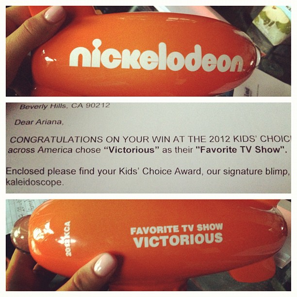 Look what finally arrived today! Thank you so much @nickelodeonTV... I will cher...