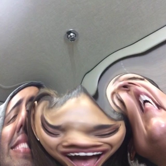 most horrifying shit ever. my stomach hurts from laughing. @dalinaway @beautybyd...
